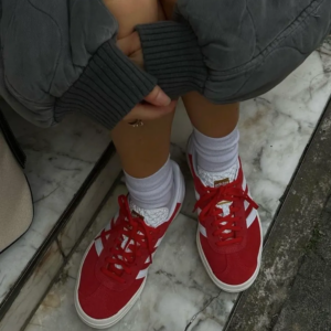 Giay Adidas Gazelle Bold W 'Red' ID6990