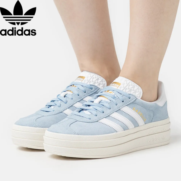 Giay Adidas Originals Gazelle Bold 'Clear Sky' ID6991