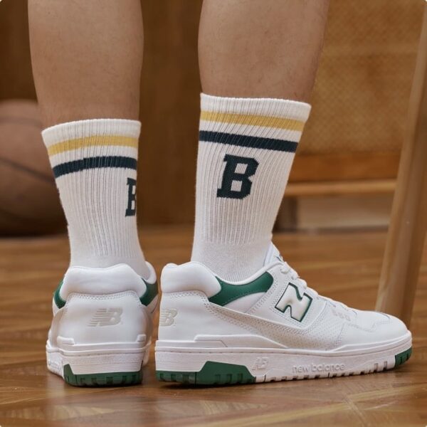 Giay New Balance 550 'White Green Cream' BB550SWB