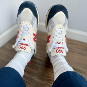 Giay New Balance 990v2 'White Red' M990TA2