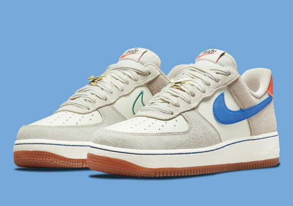 Giay Nike Air Force 1 Low 'Sail Royal' DA8302-100
