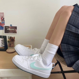 Giay Nike Court Borough Low 2 GS 'White' DV5456-102