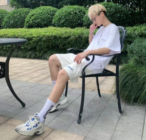 Giay Reebok DMX Series 1200 LT 'Grey Cobalt' DV9226