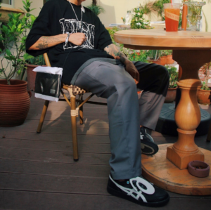 Giay Asics Chemist Creations x All Court Alpha-S 'Black' 1203A160-001