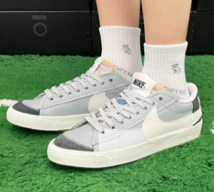 Giay Nike Blazer Low 77 Jumbo SE 'Light Smoke Grey' FJ5467-077