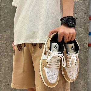 Giay Nike Air Jordan 1 Low SE 'Brown Elephant' DZ4130-201