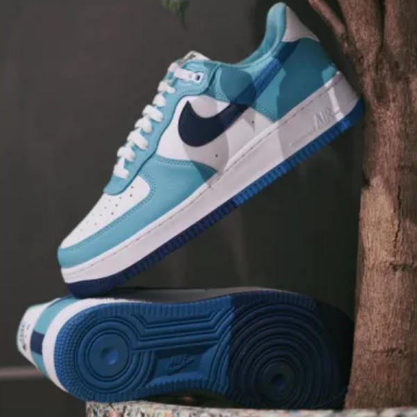 Giay Nike Air Force 1 Low Split 'Light Photo Blue' DZ2522-100