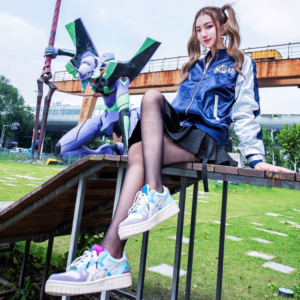 Giay Rick and Morty x Asics Court-MZ 'Blue Purple' 1203A197-250