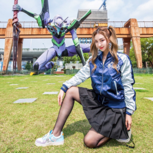 Giay Rick and Morty x Asics Court-MZ 'Blue Purple' 1203A197-250