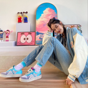 Giay Rick and Morty x Asics Court-MZ 'Blue Purple' 1203A197-250