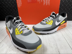 Giay Nike Air Max 90 Golf 'Smoke Grey Black Orange' CU9978-012
