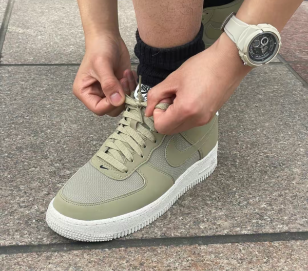 Giay Nike Air Force 1 07 LV8 'Neutral Olive' FJ1954-200