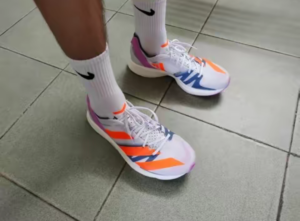 Giay Adidas Adizero Takumi Sen 8 'Grey Solar Orange' GX6669