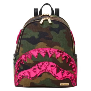 Balo Sprayground Graffiti Shark Mouth 'Camo' W0845719