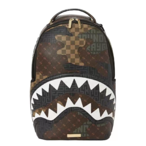 Balo Sprayground Stitching Shark Mouth 'Brown' W0915705