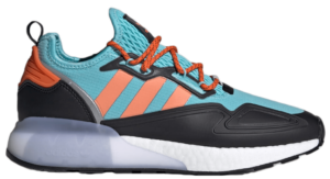 Giay Adidas ZX 2K Boost 'Light Aqua Easy Orange' FZ0217