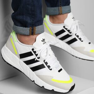 Giay Adidas Zx 1K Boost 'White Solar Yellow' H69037