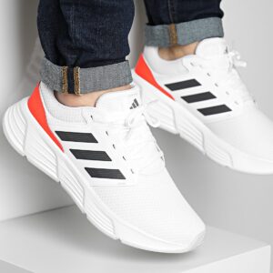 Giay Adidas Galaxy 6 'White Solar Red' HP2419