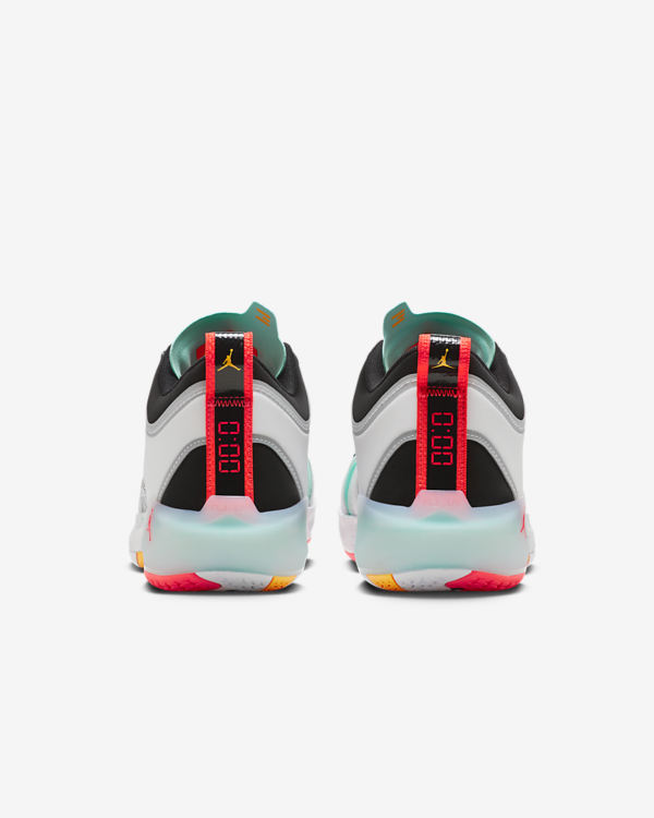 Giay Nike Air Jordan 37 Low PF x Guo Ailun 'Silver Island Green' FB8486-130