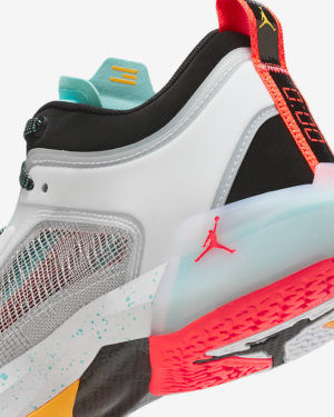 Giay Nike Air Jordan 37 Low PF x Guo Ailun 'Silver Island Green' FB8486-130