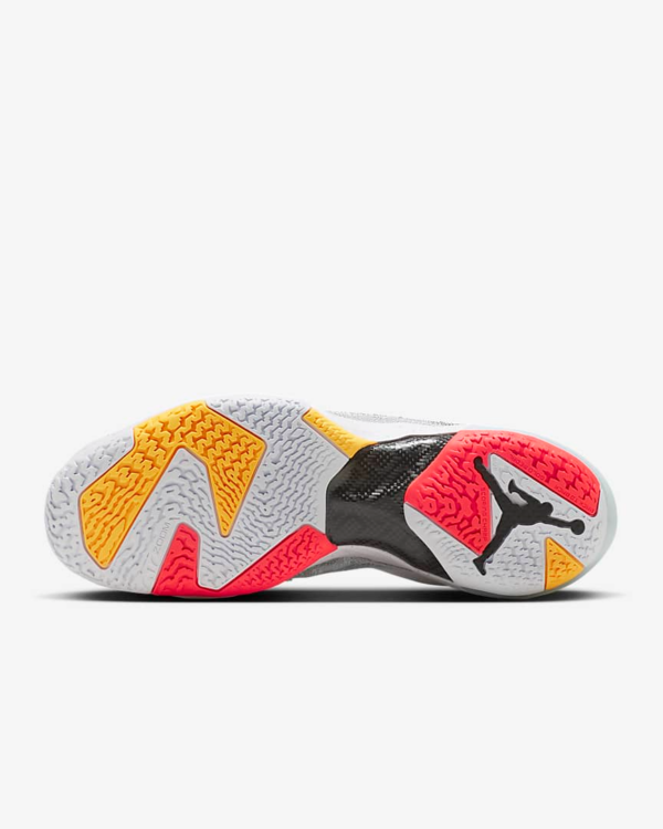 Giay Nike Air Jordan 37 Low PF x Guo Ailun 'Silver Island Green' FB8486-130