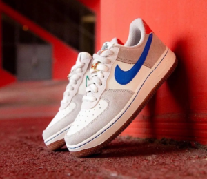 Giay Nike Air Force 1 Low 'Sail Royal' DA8302-100