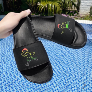 Dep New Balance x Noritake Black Slippers 'Black' SMF200NB