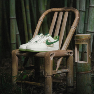 Giay Nike Air Force 1 Low 'White Green' FN0369-100