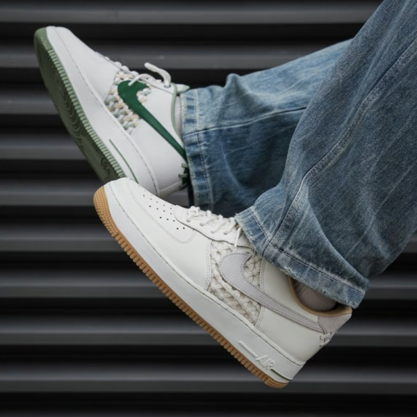 Giay Nike Air Force 1 Low 'White Green' FN0369-100