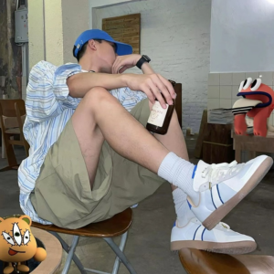 Giay Adidas BW Army Utility Original 'White Blue' HQ6457