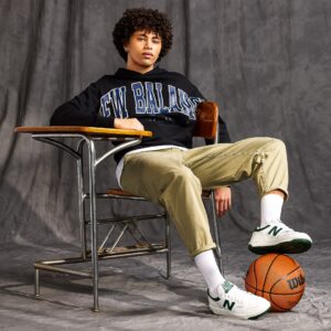 Giay New Balance 480 'White Nightwatch Green' BB480LNG