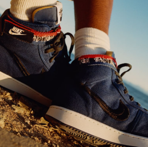 Giay Nike Vandal High x Stussy 'Deep Royal Blue' DX5425-400