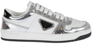 Giay Prada Downtown Triangle Logo 'White' 1E792M-3LL2-F0J36