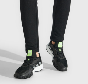 Giay Adidas Tennis Courtjam Control 'Black White' GW4225