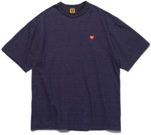 Ao Human Made Heart Badge T-Shirt FW22 'Navy'