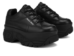 Giay Naked Wolfe Sporty 'Black Leather'