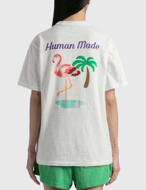 Ao Human Made Flamingo Pocket T-Shirt 'White'
