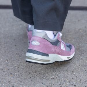 Giay New Balance 991V1 'Purple Gray' W991PGG