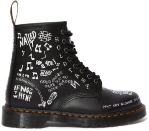 Giay Dr. Martens 1460 Scribble 'Black' 25245009