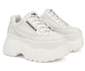 Giay Naked Wolfe Sprinter 'White Leather'