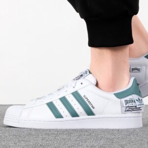 Giay Adidas Superstar 'White Blue' HQ6455