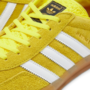 Giay Adidas Gazelle Indoor 'Yellow Burgundy' IE7003