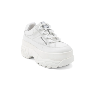 Giay Naked Wolfe Sporty 'White Leather'