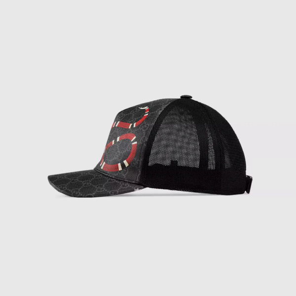 Mu Gucci GG Supreme 'Black Grey' 426887-4HB10-1060