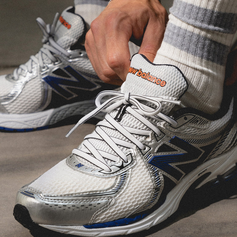 Giay New Balance 860v2 'White Team Royal Silver' ML860XB