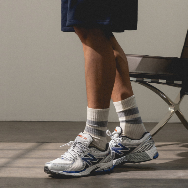 Giay New Balance 860v2 'White Team Royal Silver' ML860XB
