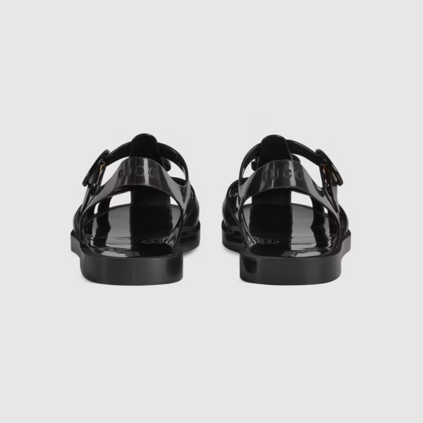 Dep Gucci Sandal With Double G 'Black' 674132-JFM00-1000