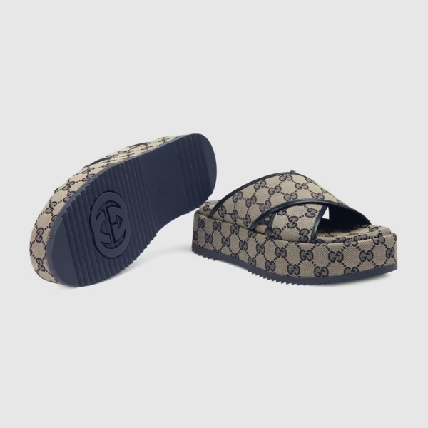 Dep Gucci GG Platform 'Beige Blue' 692842-H6320-4061
