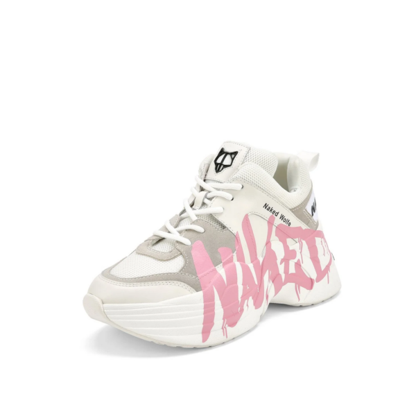 Giay Naked Wolfe Track 'Logo Pink'