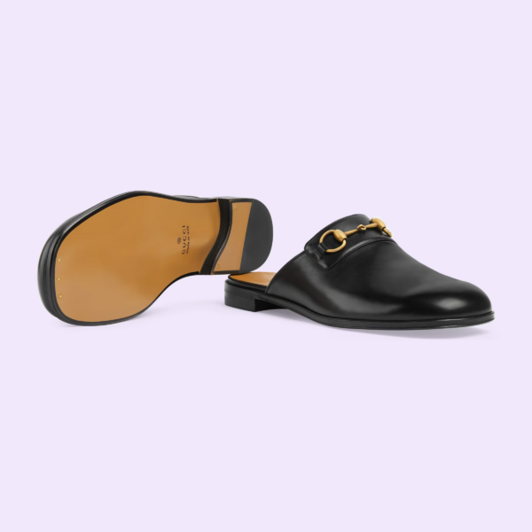 Dep Gucci Horsebit Slipper 'Black' 723654-1W600-1000